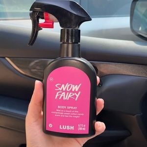 Lush snow fairy body spray
